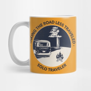 Taking The Road Less Traveled Solo Traveler Mug